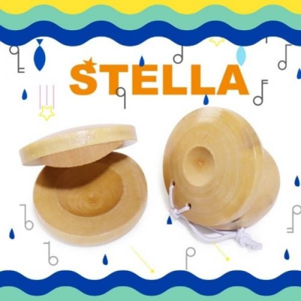 STELLA 스텔라 원목악기 캐스터네츠B 10개