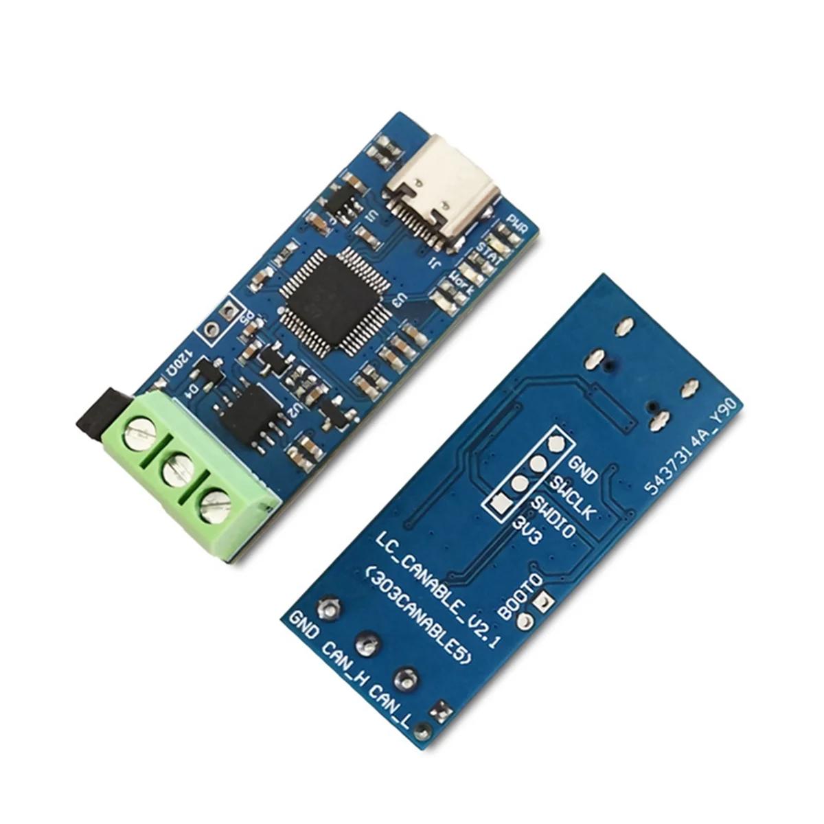 USB to CAN 모듈 지지대 휴대용 버스 분석기 V2 0 버전 다기능 편리한