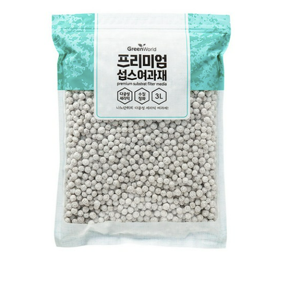 그린월드 프리미엄 섭스 여과재 5개 3L