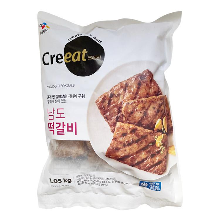 씨제이제일제당 크레잇 남도 떡갈비 1 05KG