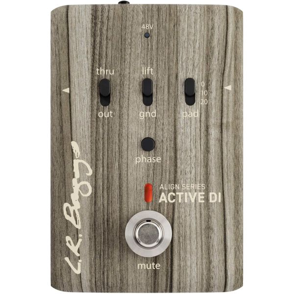 L.R. BAGGS L R Baggs Align Active DI 어쿠스틱 효과 페달