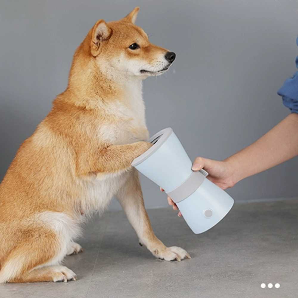 강아지 발씻는기계 산책 후 발 샤워기 자동발세척기 애견 마라도몰