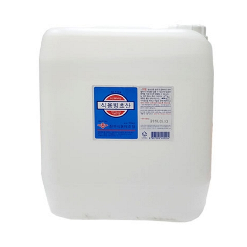 천우식품 천우 식용 빙초산 20L