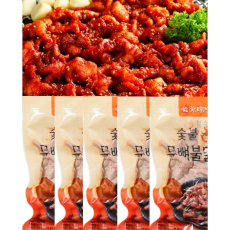 숯불무뼈불닭발 280g 5개 화로닭발 숯불 무뼈 닭발 안주 간식
