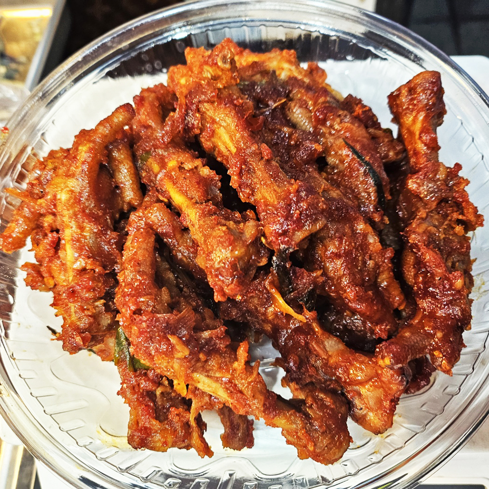 수원 전 지역 배달 매콤달달 양념닭발 400g 화서 승아네반찬