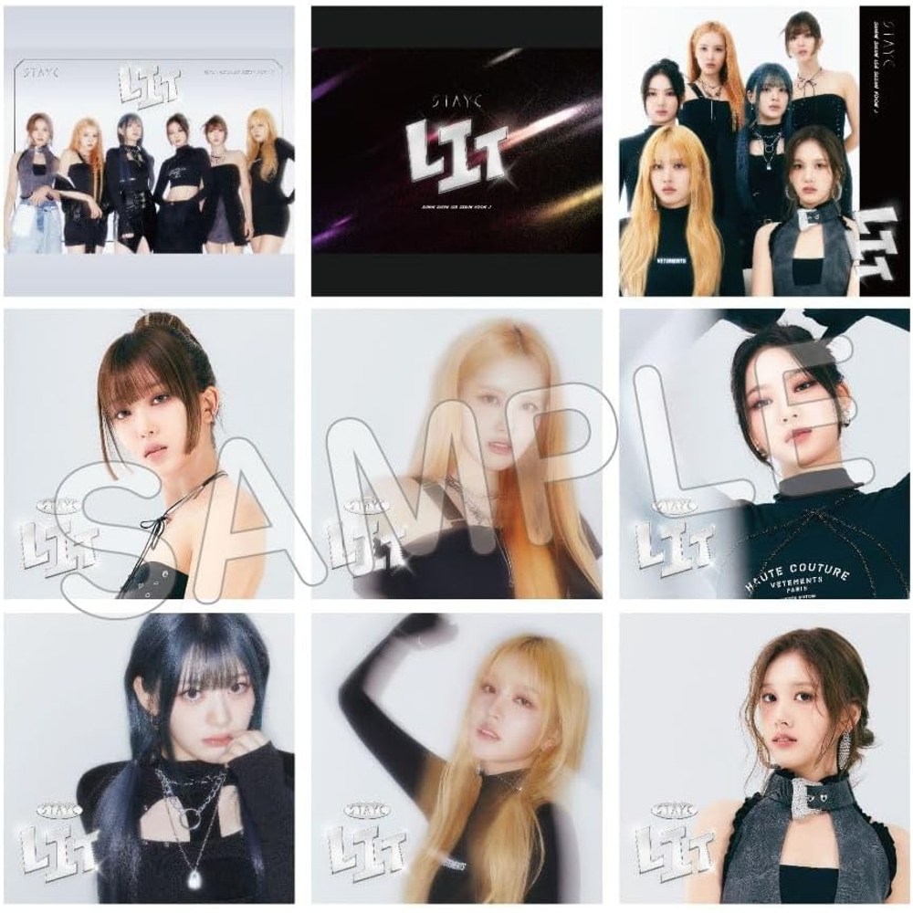STAYC 스테이씨 LIT 일본 앨범 CD 특전 포카 시은 버전