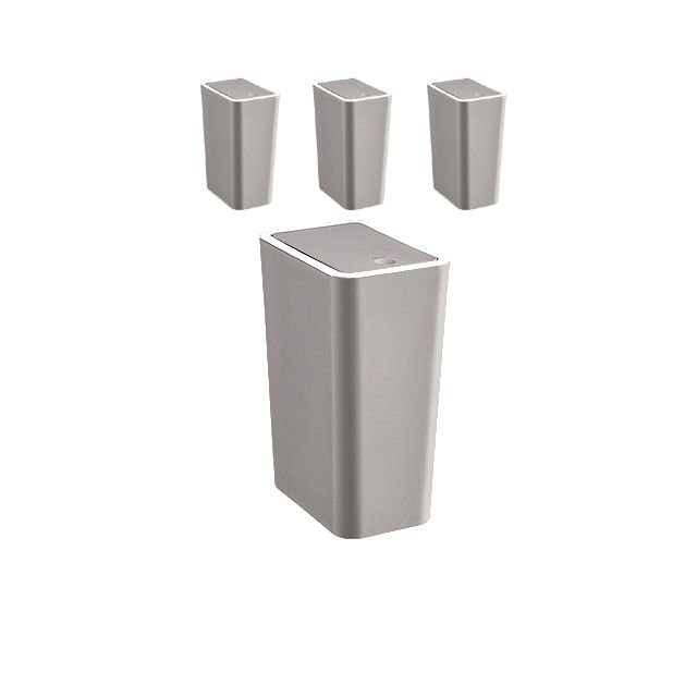 숙박업소 객실에 놓고 사용하는 12L 휴지통 X 4개입더에코몰 ETN 12L 1000005636