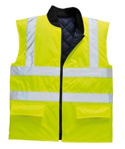 Portwest Hi-Vis 양면 바디워머 조끼 US469