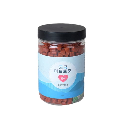 바비스팩토리 펫츠홈 궁극 미트 트릿 연어 눈건강 300g