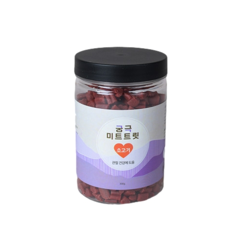 바비스팩토리 펫츠홈 궁극 미트 트릿 소고기 관절건강 300g