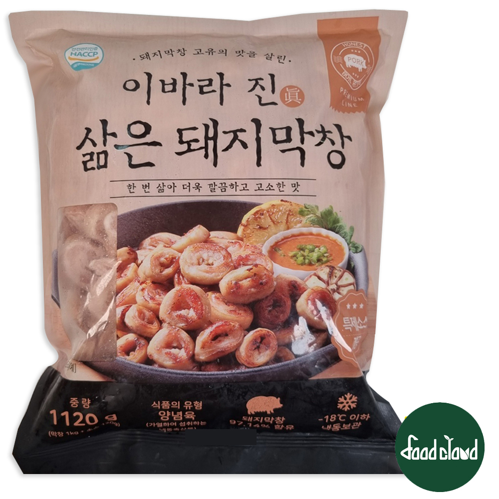 달구벌 이바라 진 삶은 돼지 막창 1120g 120g소스포함 원산지 스페인