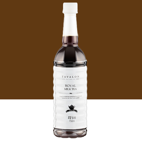 청담라이프 타바론 티 로얄 밀크티 베이스 액상 원액 750ml