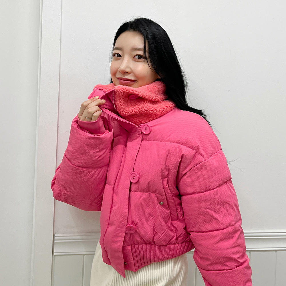 디아미뇽 유애니 숏 패딩