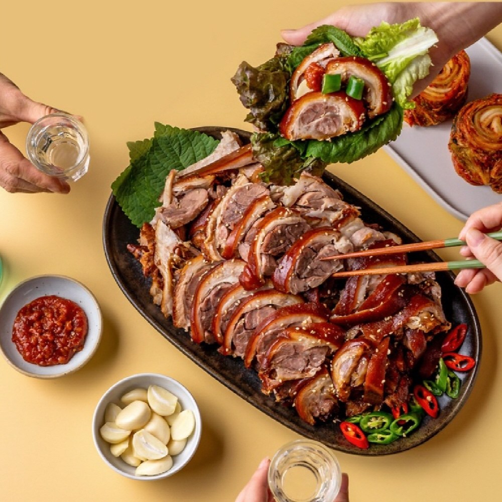 세자매정육점 미니 족발 앞다리살 순살 맛집 미니족발 1개 300g