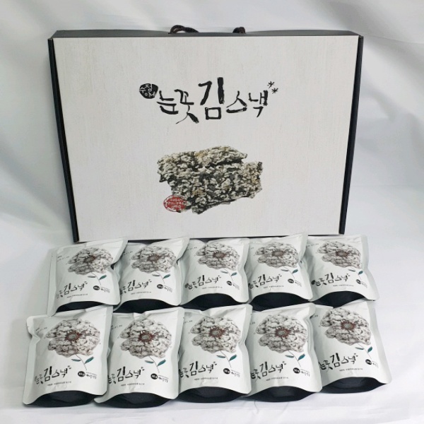 전주 수제 찹쌀 김부각 하봉마을 김스낵 30g 10팩 14팩 선물세트 하봉식품 14개 30g 14개