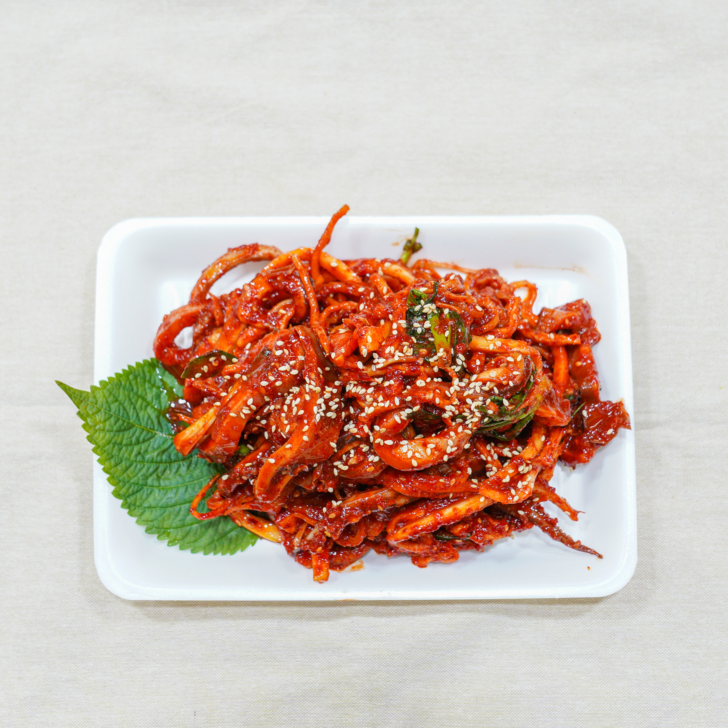 미추홀구 배달 쫄깃쫄깃 오징어 초무침 500g 석바위 이모네반찬