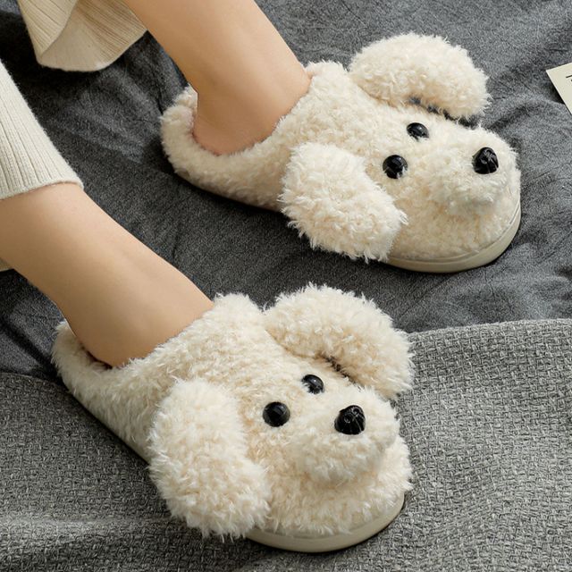 거실층간소음 강아지 조리원 털신 슬리퍼 실내화