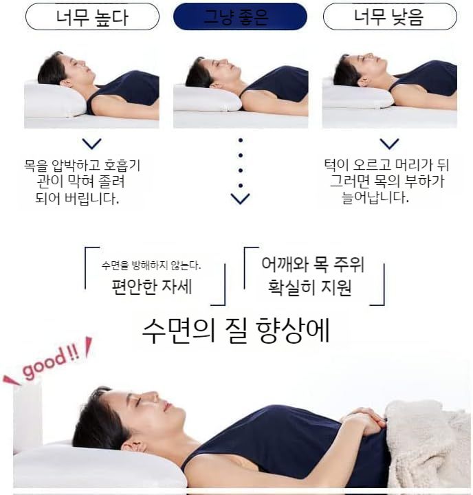로프티 LOFTY 베개 쾌적한 수면 LT-060 4