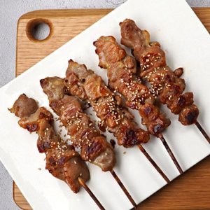 단짠예찬 직화 숯불향 닭꼬치 다리살 800g 50gx16개