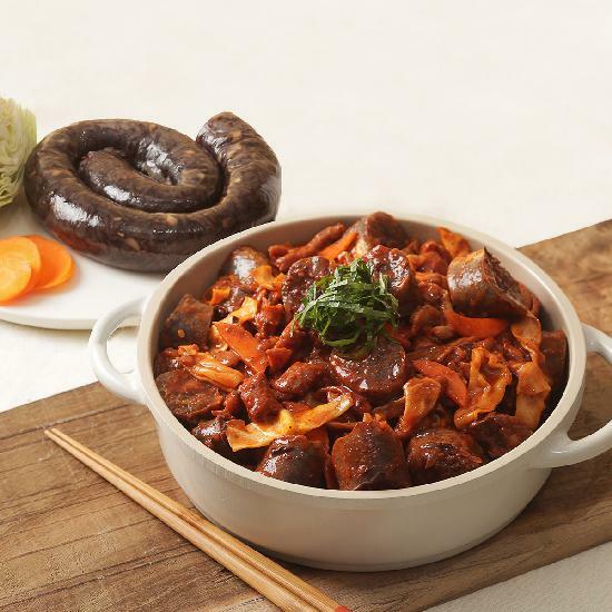 신세계푸드 본사배송 쉐프컬렉션 오리지널 순대곱창볶음 600g 2개입