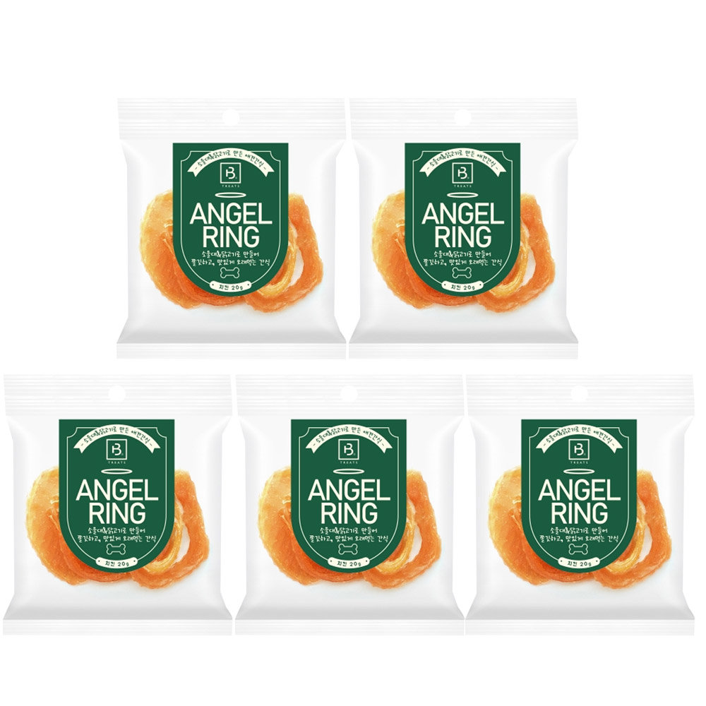 브리더랩 엔젤링 소울대 치킨 20g x 5개