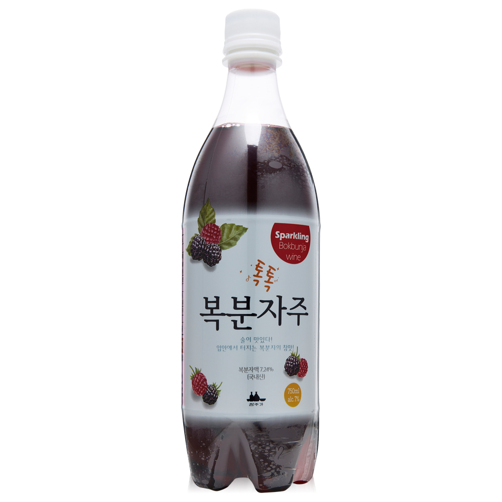 참주가 톡톡 복분자주 7도 750ml