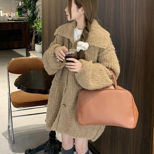 제이0 리븐 세일러 카라 롱 긴팔 니트 가디건