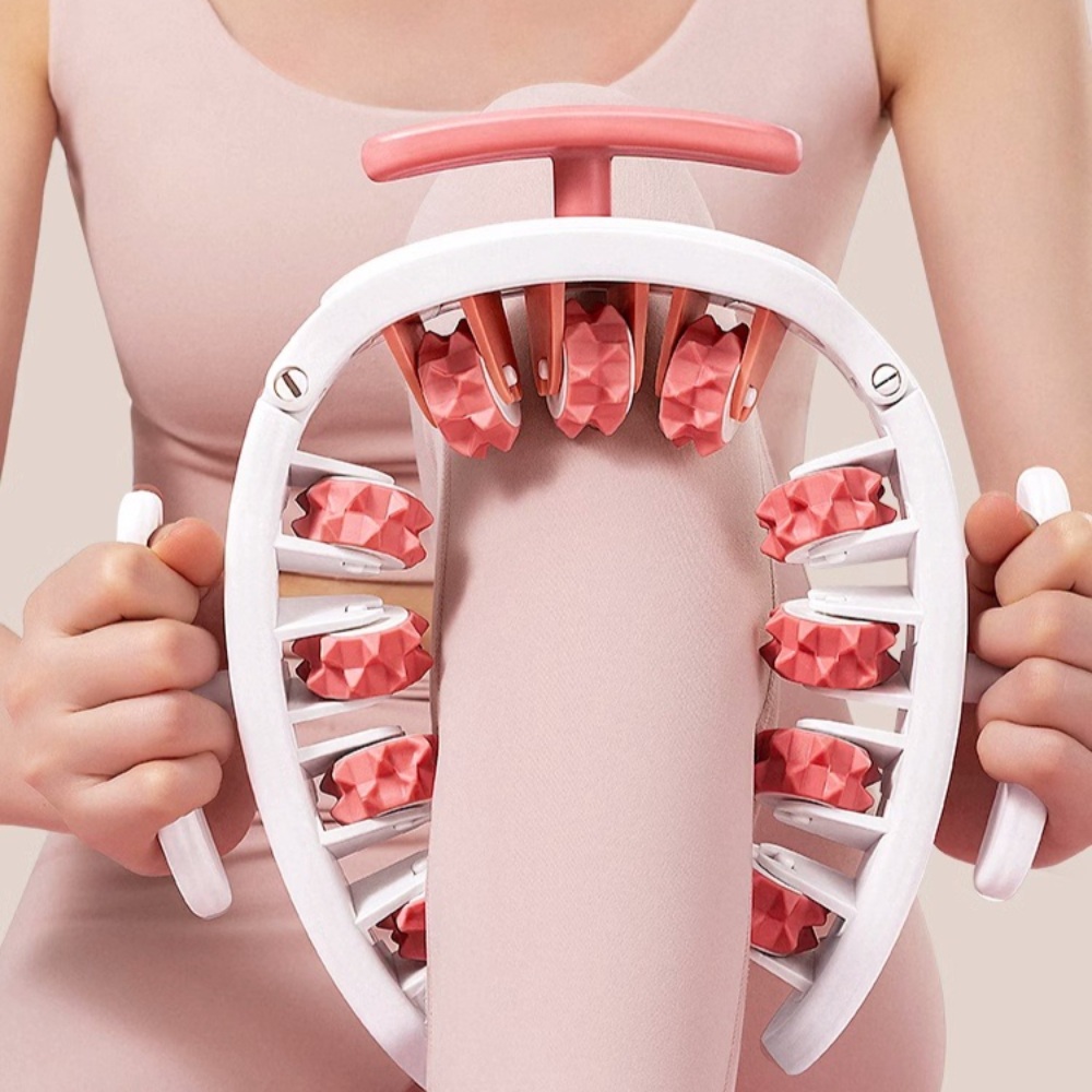 공기압마사지 발 맛사지 허벅지 다리 알빼기 건강 복숭아 가루