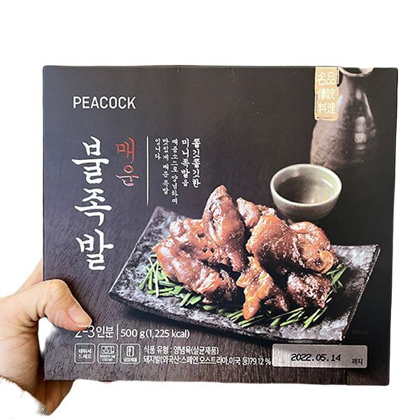피코크 매운 불족발 500g x 1개