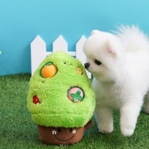 강아지 라텍스 스타일 과일나무 토이 1P 고품질 장난