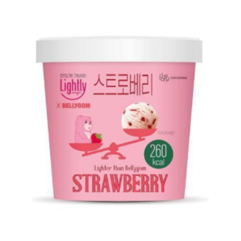 라이틀리 라이틀리 우리집 라이틀리 베리곰딸기아이스크림 탕비실 점심 부모님식사 혼밥 반찬 술안주 아이간식 자취