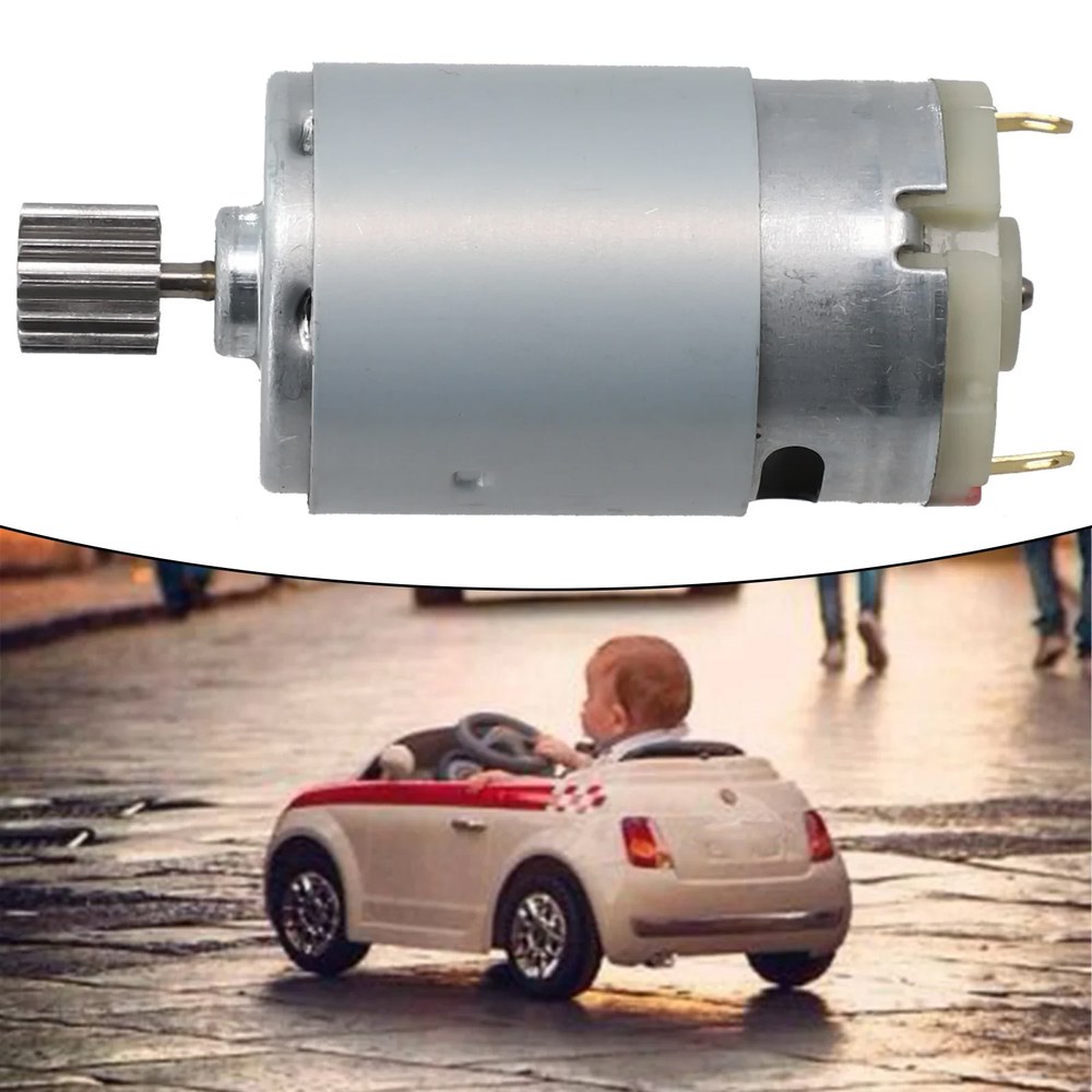 전기 자동차 모터 550 12V 6V 치아 1 Cm 24V 엔진 고속 RS390 DL555 10