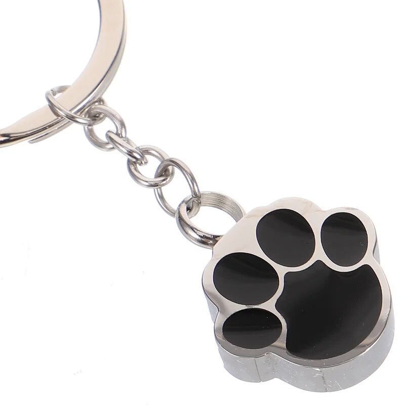 애완 동물 항아리 미니 애쉬 키 체인 개 고양이 기념 펜던트