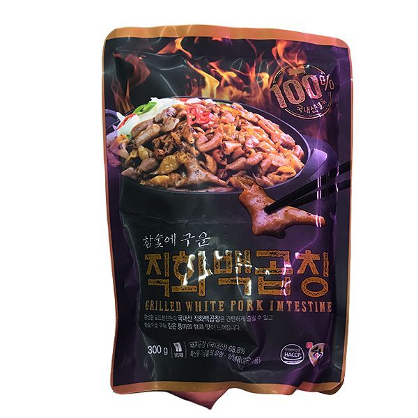 도드람푸드 도드람 도드람 도드람 참숯에 구운 직화 백곱창 300g