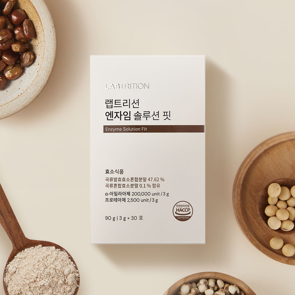 랩트리션 엔자임 솔루션 핏 3g x 30포