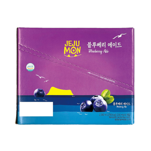 코엔에프 제주몬 블루베리 에이드 230ml x 10개입