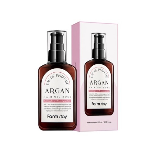 팜스테이 오드 퍼퓸 아르간 헤어 오일 로즈 100ml