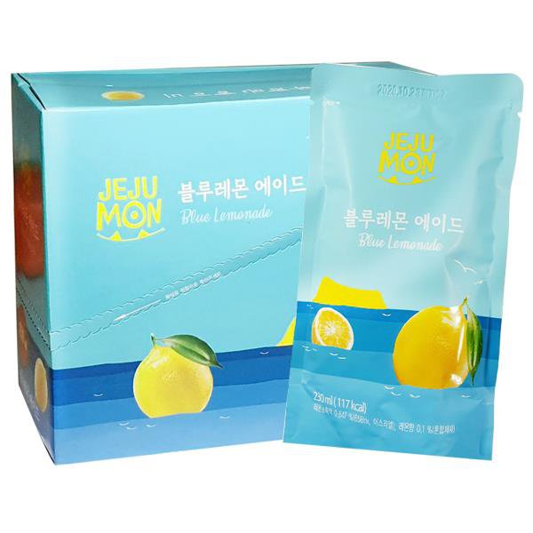 코엔에프 제주몬 블루레몬 에이드 230ml x 10개입