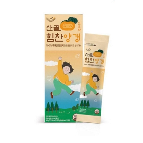 두손푸드 산골이유식 산골 힘찬양갱 단호박 30g x 3개입