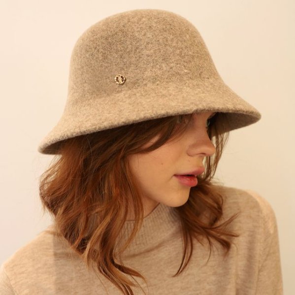 텐바이텐 울100 베이지브라운 버킷햇 Wool100 Bucket Hat
