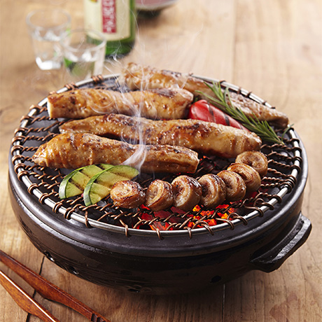 청하유통 달구지 훈제돼지막창 1kg