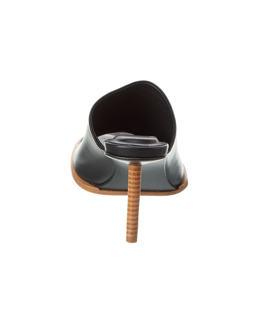 자크뮈스 자크뮈스 레 뮬 론드 카레 가죽 뮬 Les Mules Rond Carre Leather Mule
