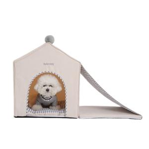 아하토이 강아지 감성 하우스 모던그레이 1P 고양이 동굴집