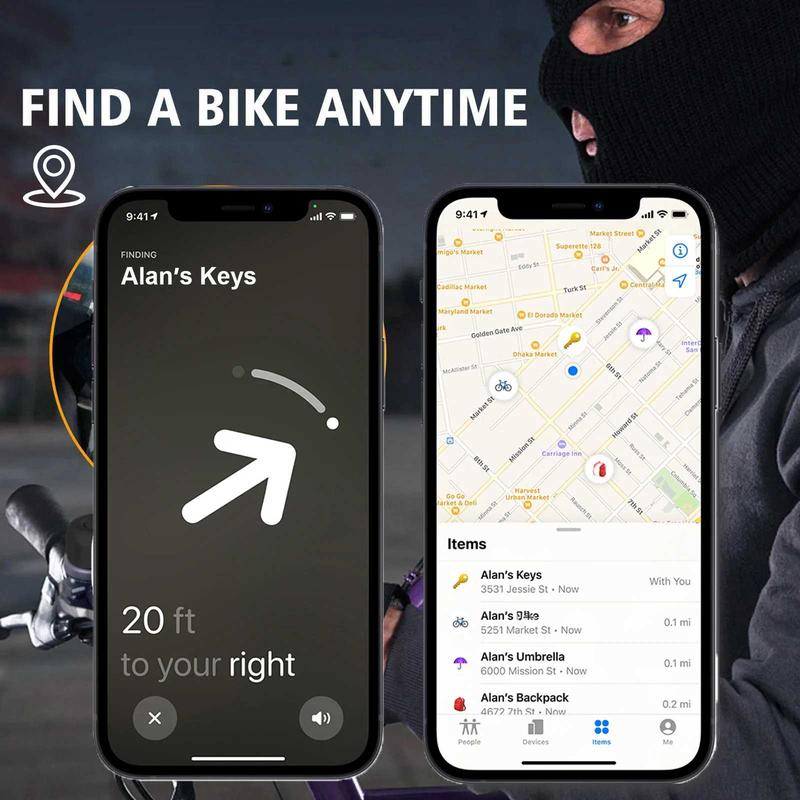 AirTag 벨 케이스 용 클래식 자전거 에어 태그 GPS 트래커 액세서리 방수 마운트