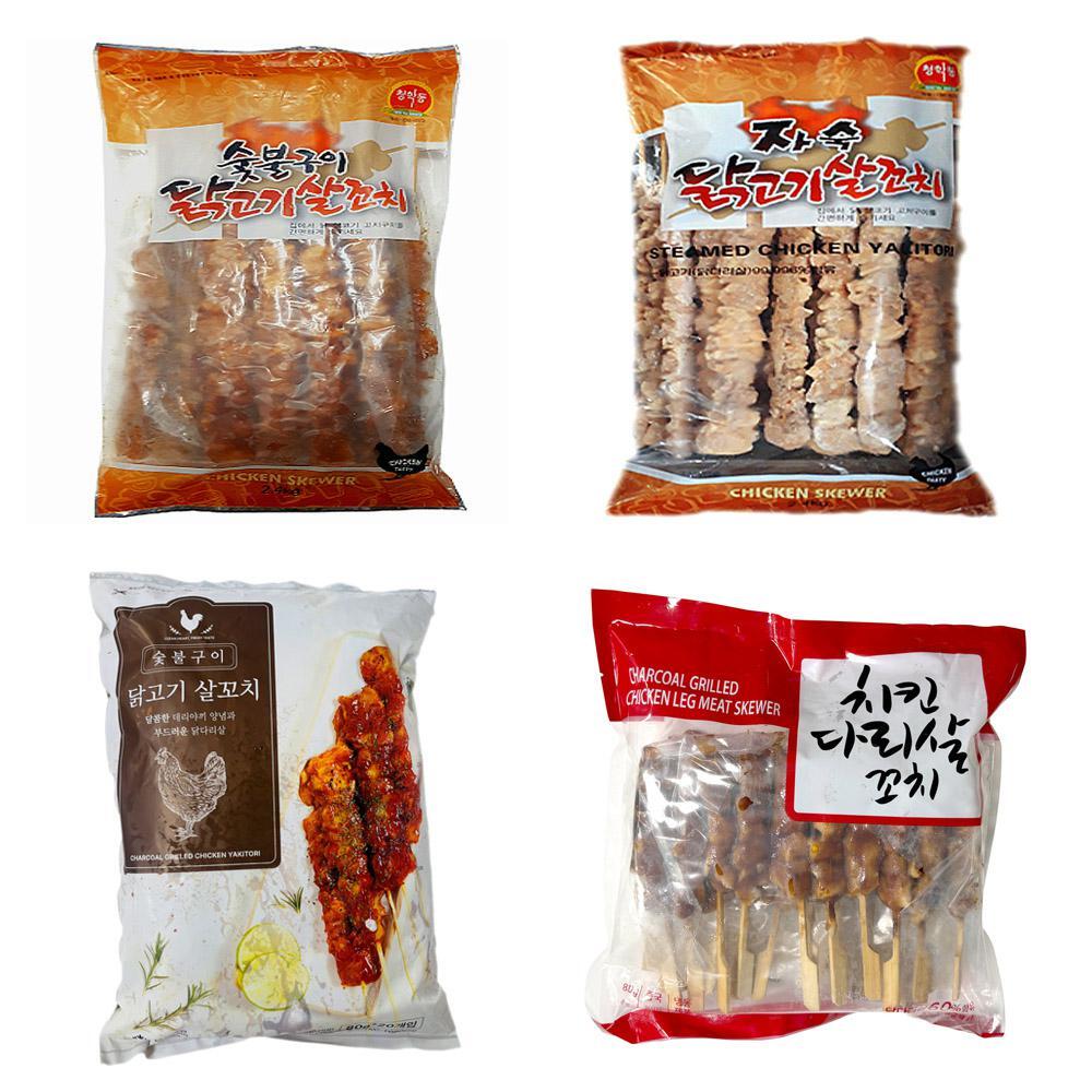 청학동 닭꼬치 모듬꼬치 숯불 염통꼬치 캠핑음식 가죽꼬치 파닭꼬치 수제꼬치 자숙꼬치 데리야끼 닭껍질 때때로 닭염통꼬치 350g 1개
