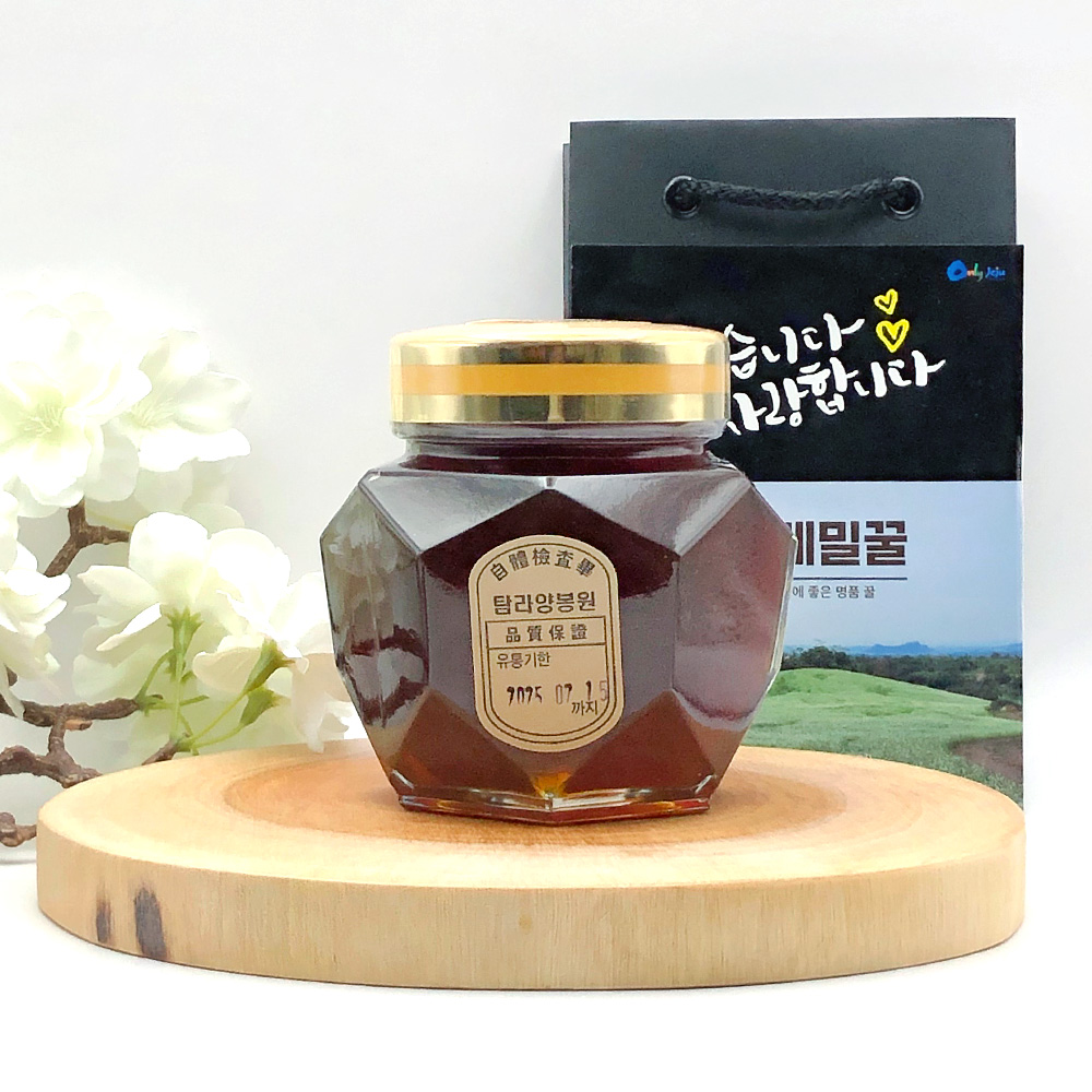 탐라양봉원 제주메밀꿀 600g 천연벌꿀 100