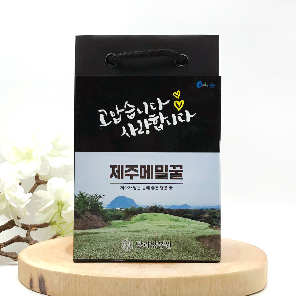 탐라양봉원 제주메밀꿀 600g 천연벌꿀 100
