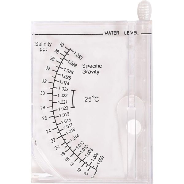 아쿠아리움 바다 어항 소금물을 위한 Actopus Hydrometer 염도 측정기