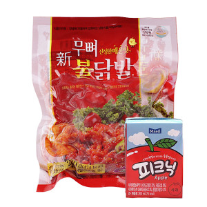 국내산 숯불 튜립무뼈닭발 230gX10팩 피크닉 1개 제이엠푸드