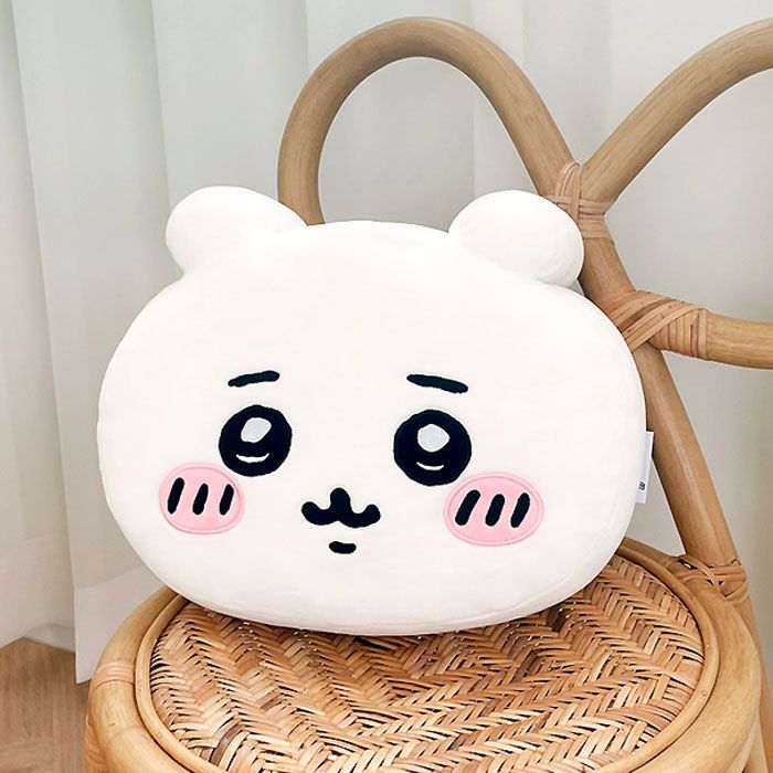 KC인증 먼작귀 차량용 낮잠 쿠션 인형 치이카와 하치와레 우사기 캐릭터 선물 가르마 하치와레